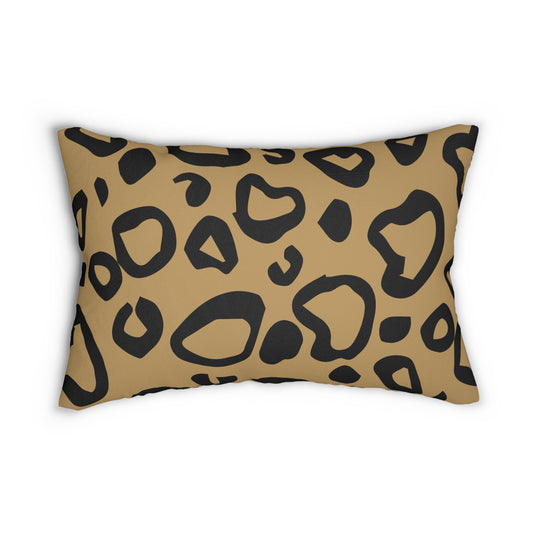 Leopard Print (Dual) Lt. Brown Accent Pillow