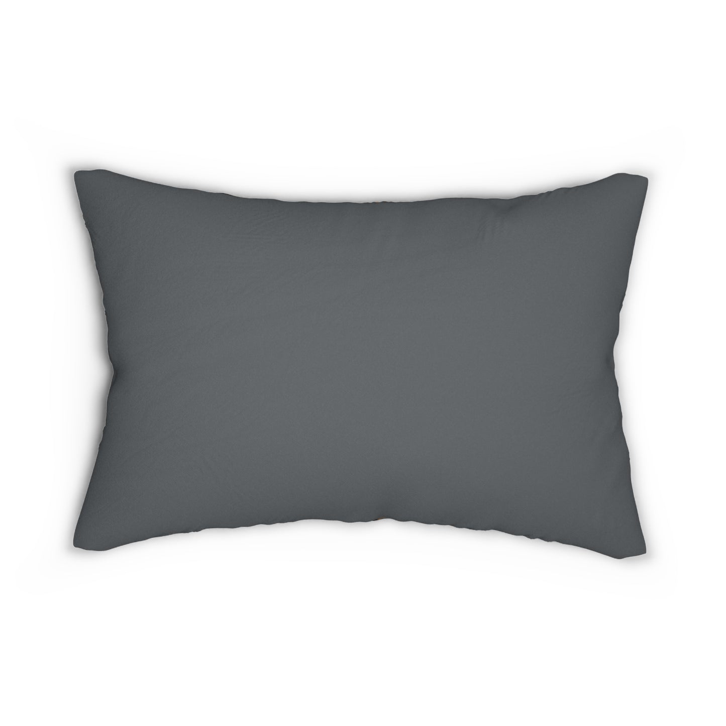 Almohada decorativa gris con estampado animal (doble)