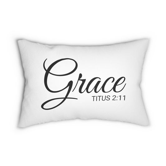 Scripture Grace Titus 2:11 Bible Verse Pillow