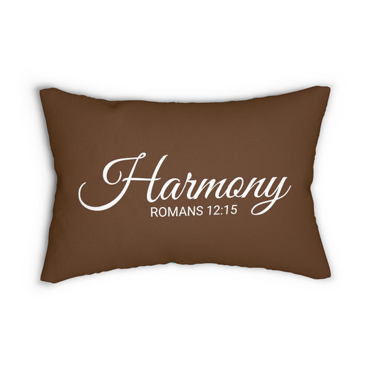 Scripture Harmony Romans 12:15 Bible Verse Pillow