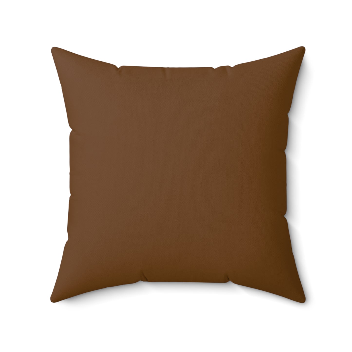 Leopard Print (Dual) Brown Throw Pillow