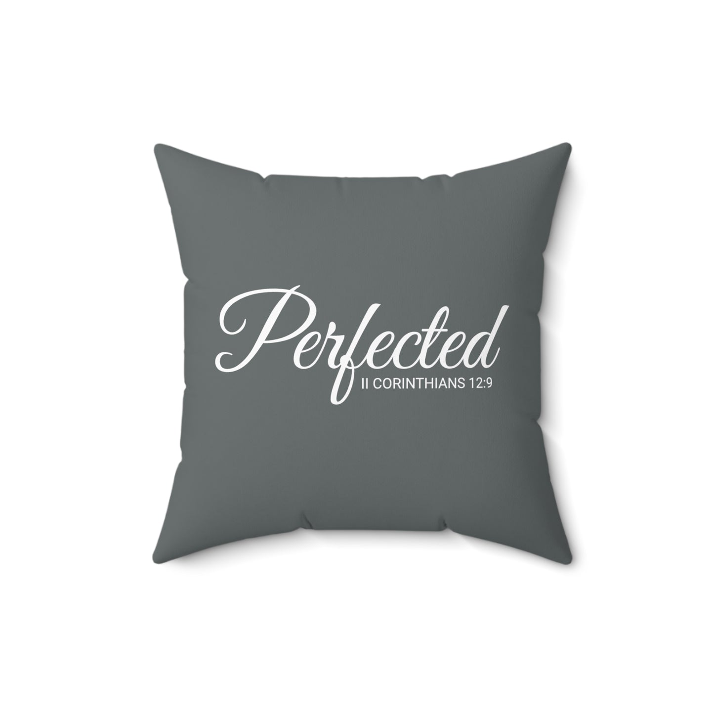 Scripture Perfected 2 Corinthians 12:9 Bible Verse Pillow