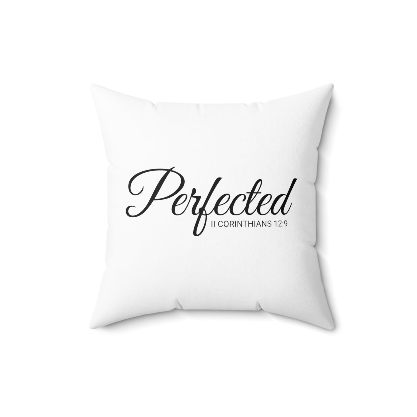 Scripture Perfected 2 Corinthians 12:9 Bible Verse Pillow