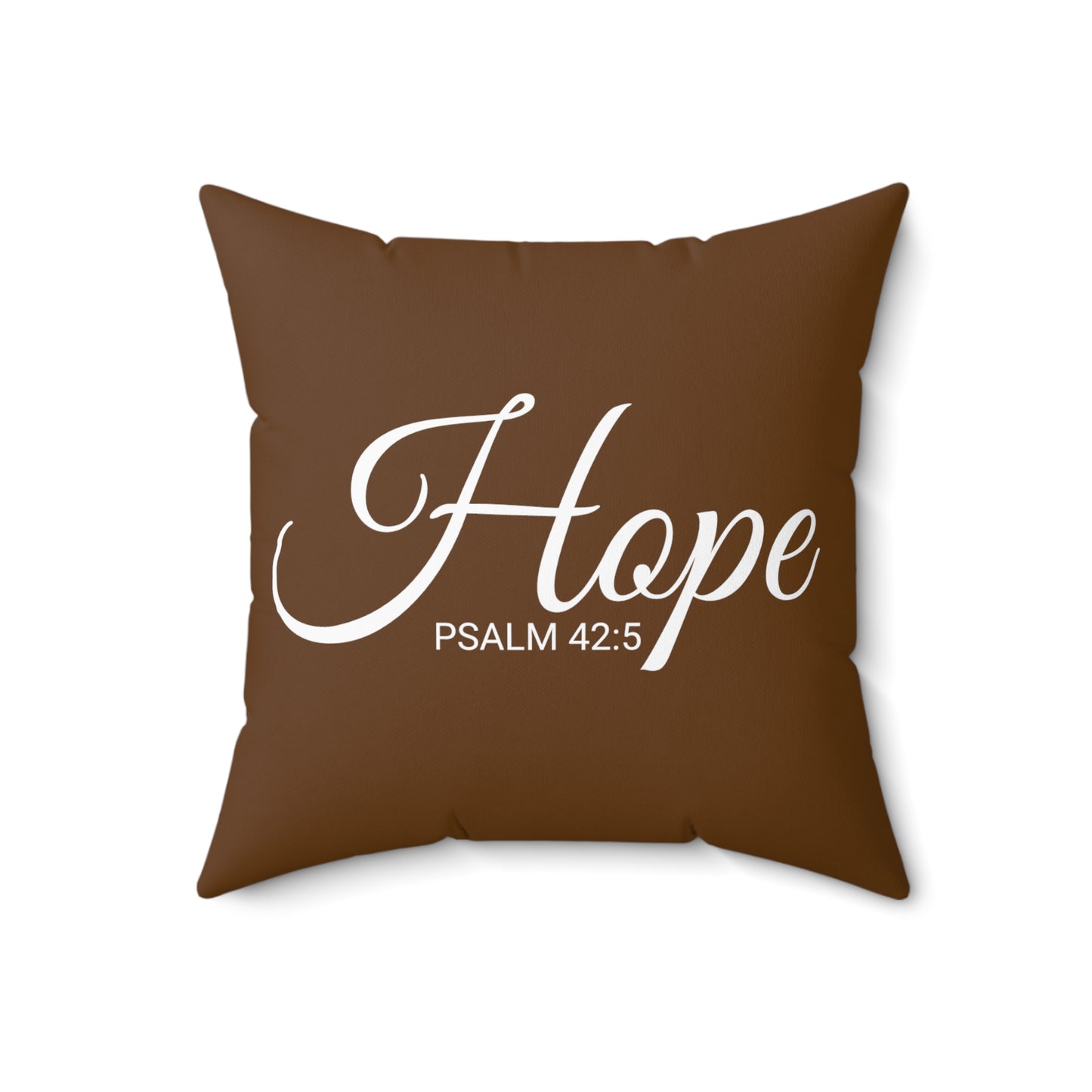 Scripture Hope Psalm 42:5 Bible Verse Pillow