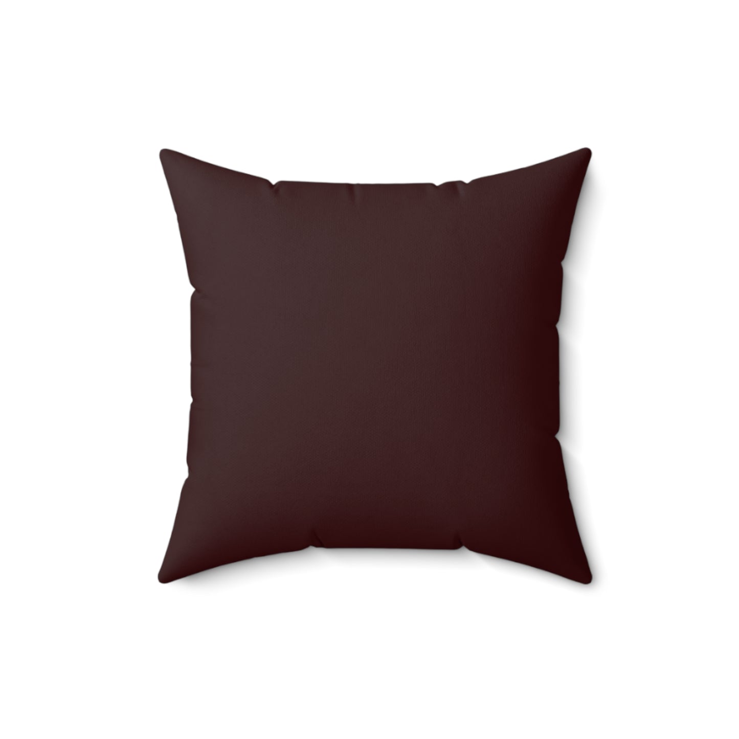 Dark Burgundy Throw Pillow