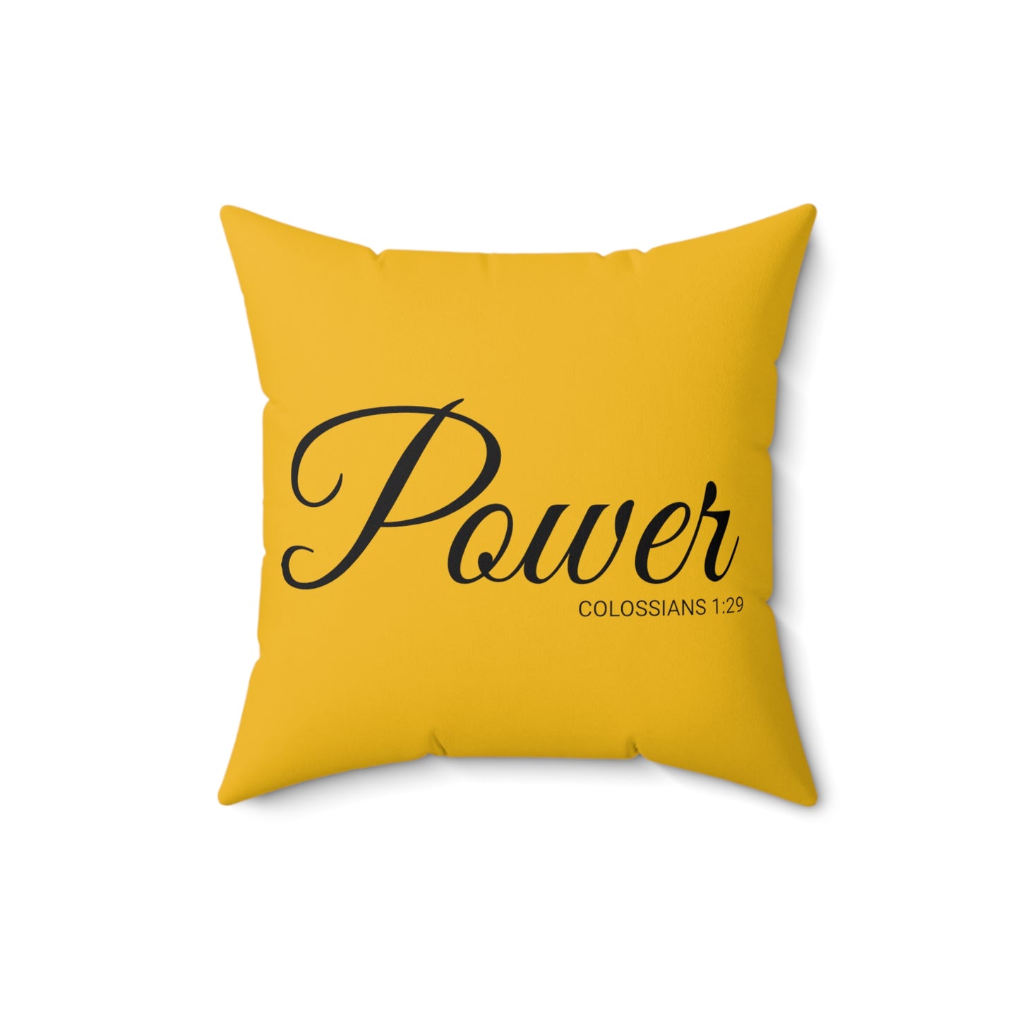 Scripture Power Colossians 1:29 Bible Verse Pillow