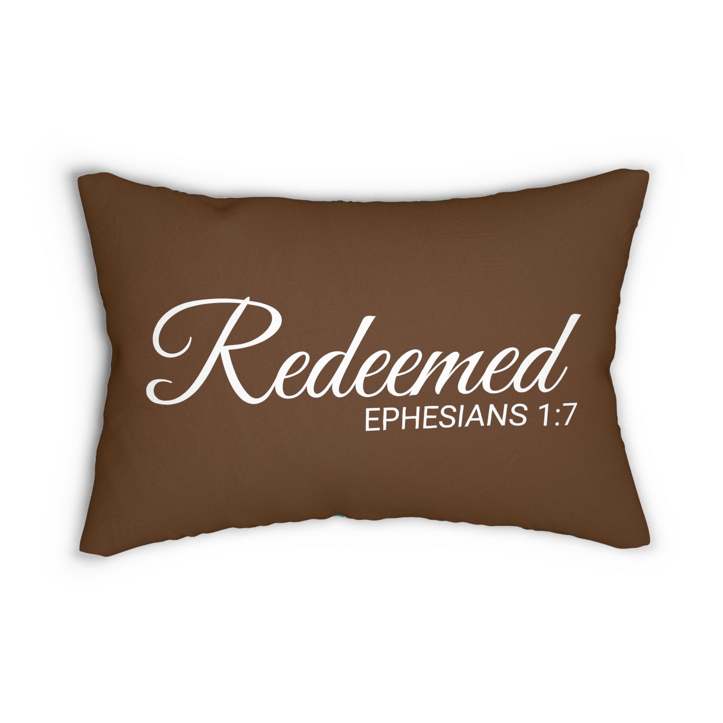 Scripture Redeemed Ephesians 1:7 Bible Verse Pillow