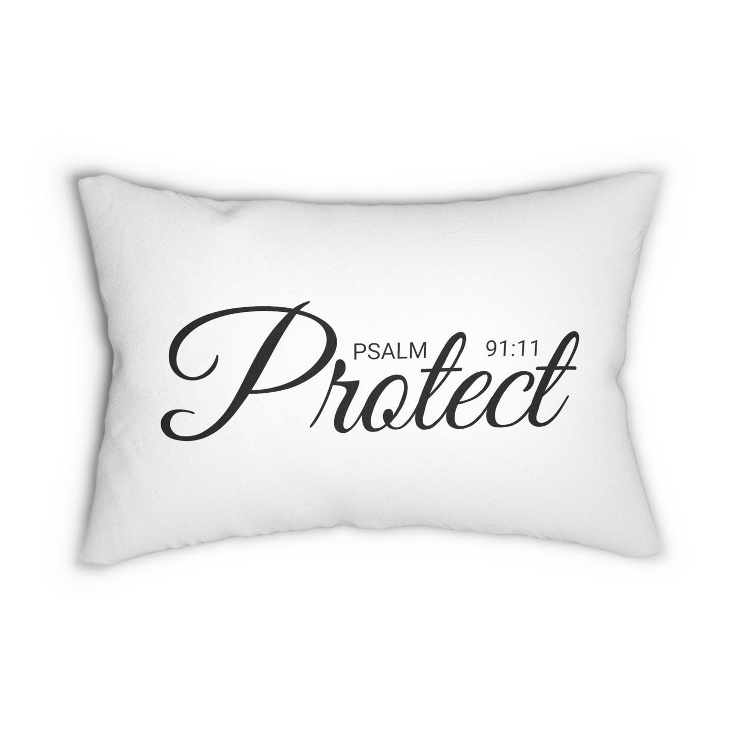 Scripture Protect Psalm 91:11 Bible Verse Pillow