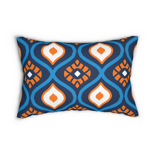 Ikat Style Accent Pillow