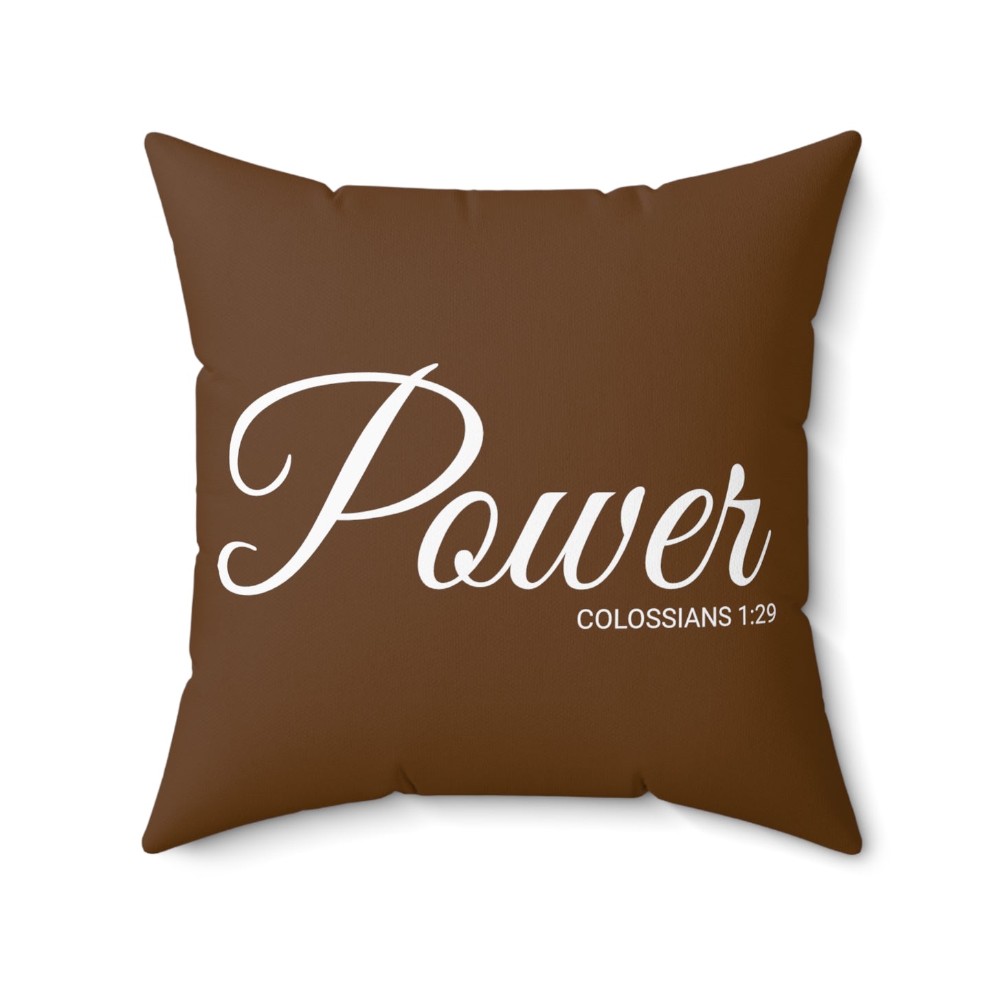 Scripture Power Colossians 1:29 Bible Verse Pillow