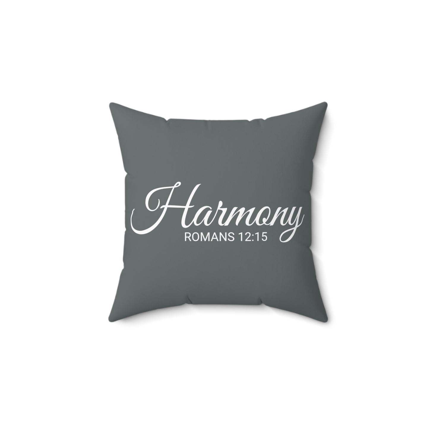 Scripture Harmony Romans 12:15 Bible Verse Pillow