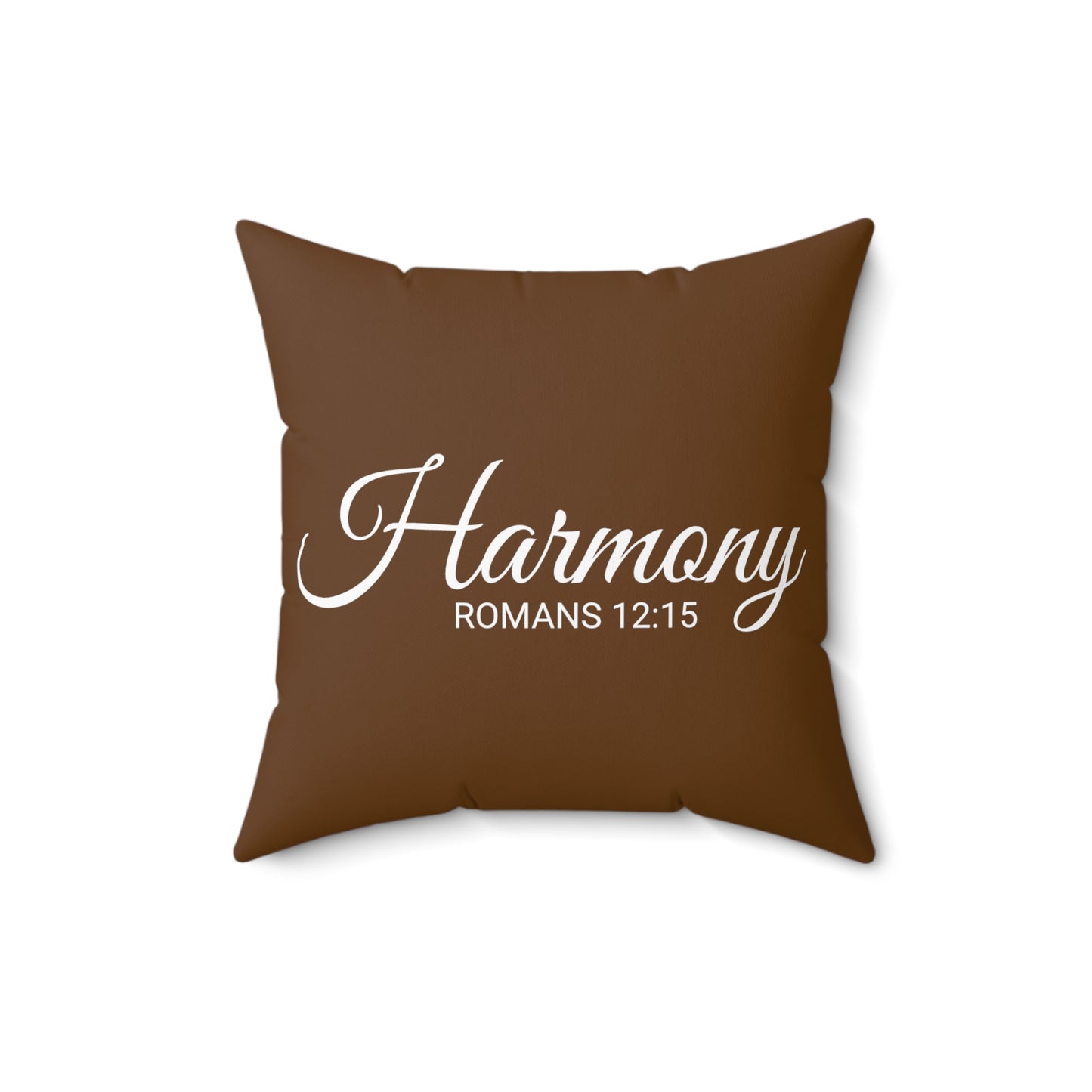 Scripture Harmony Romans 12:15 Bible Verse Pillow