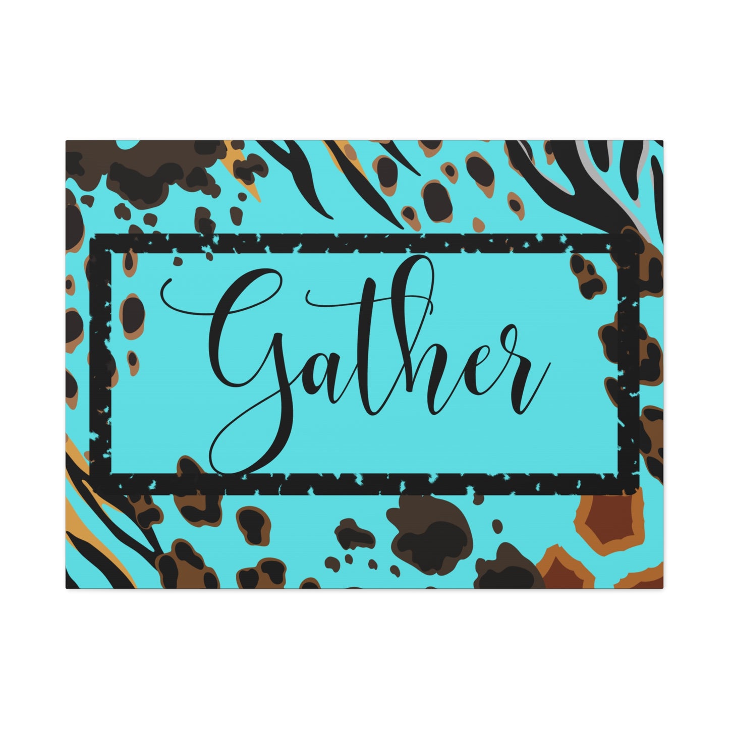 Christian Wall Art: Gather (Wood Frame Ready to Hang)