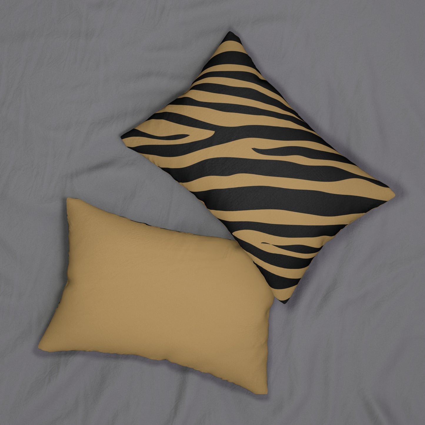 Zebra Print (Dual) Lt. Brown Accent Pillow