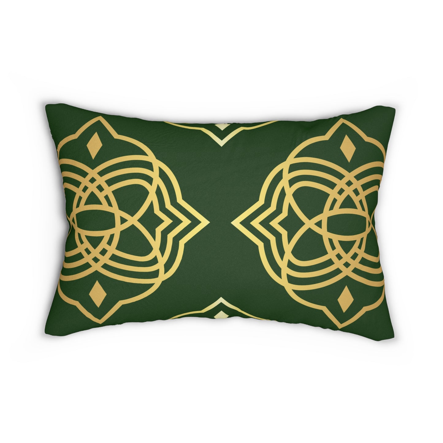 Almohada decorativa con patrón indio geométrico