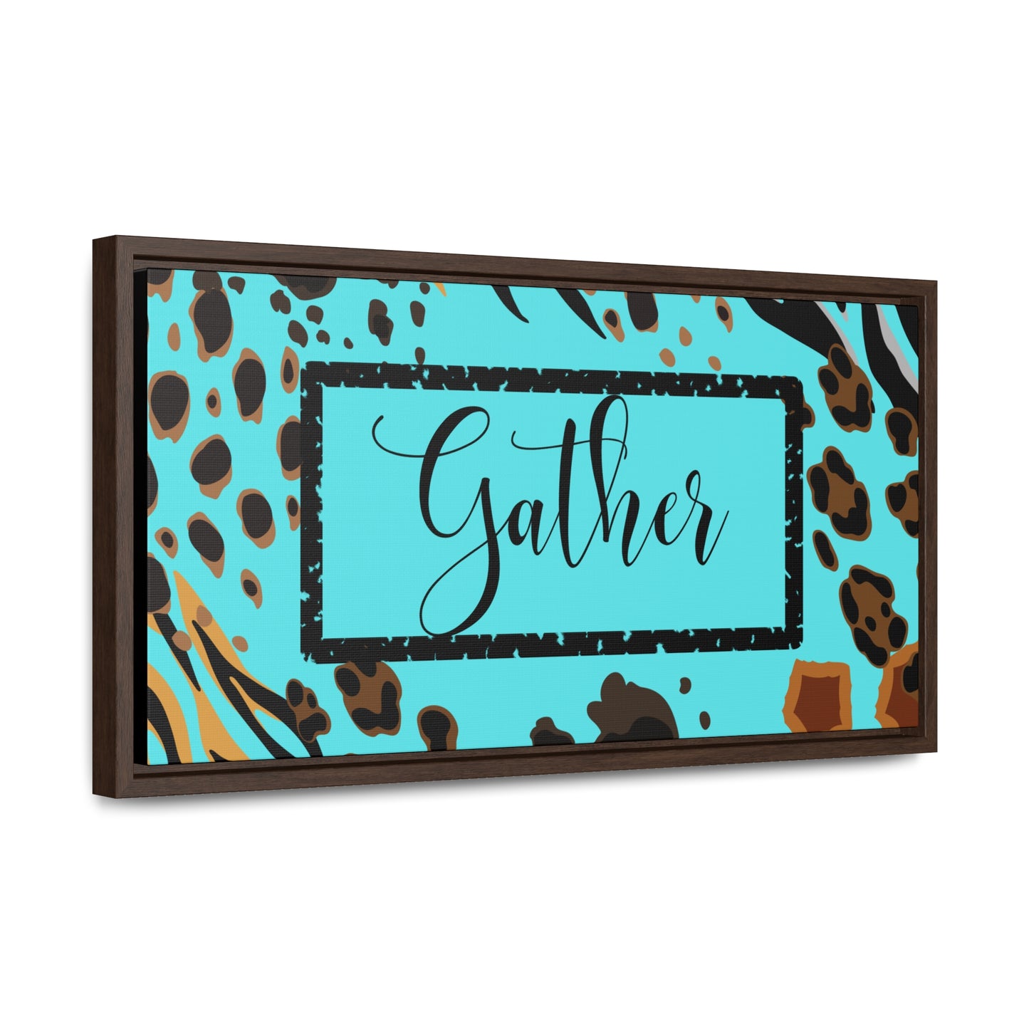 Christian Wall Art: Gather (Floating Frame)