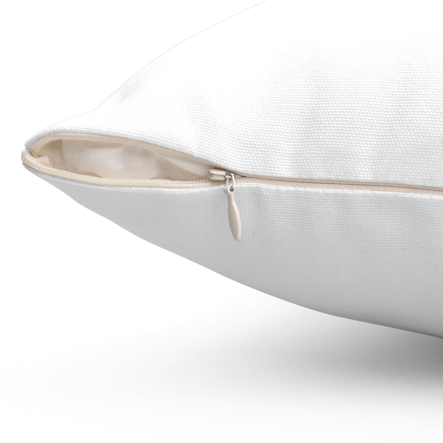 White Throw Pillow