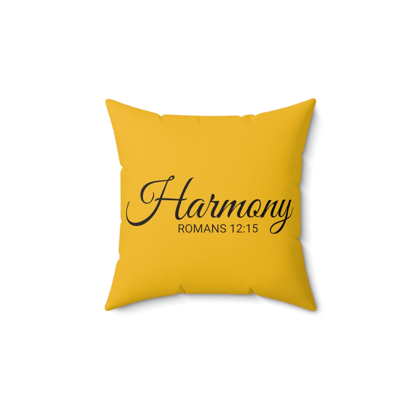 Scripture Harmony Romans 12:15 Bible Verse Pillow