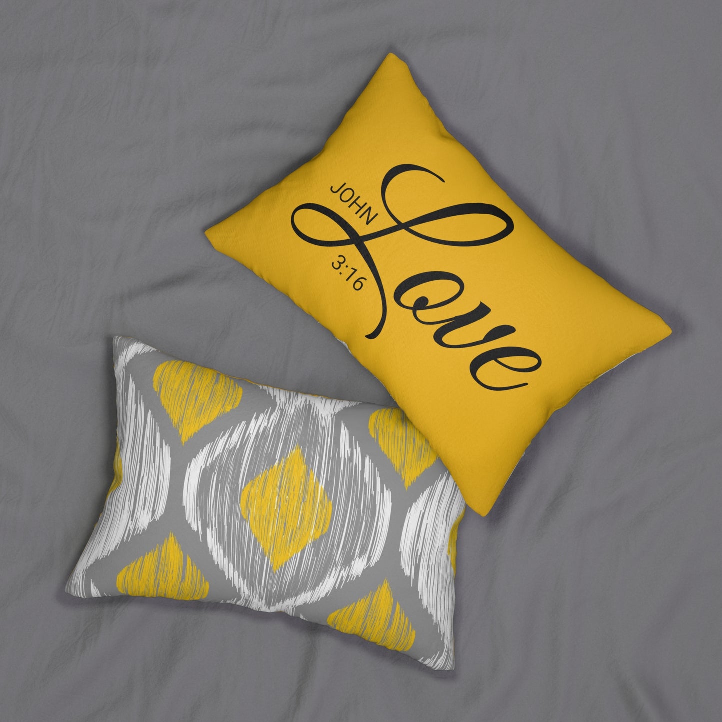 Scripture Love John 3:16 Bible Verse Pillow