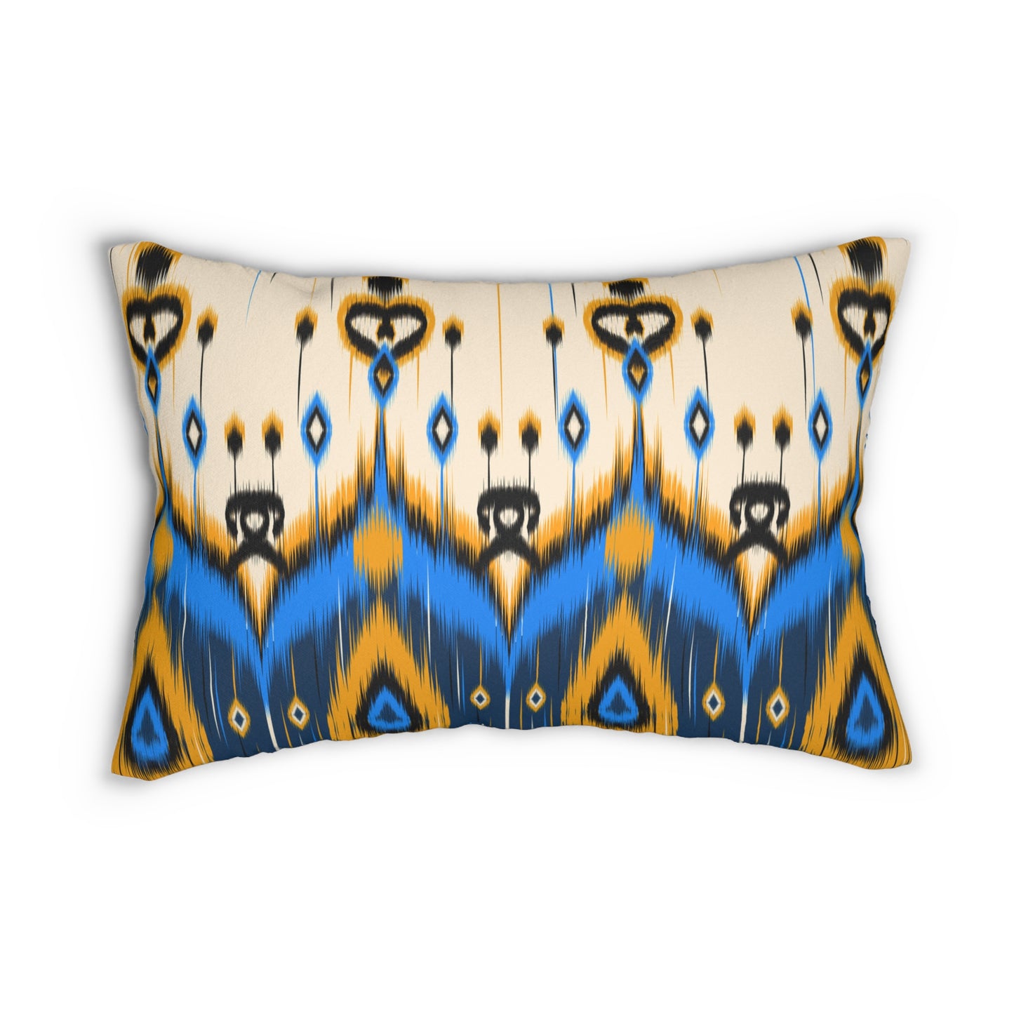 Ikat Style Accent Pillow