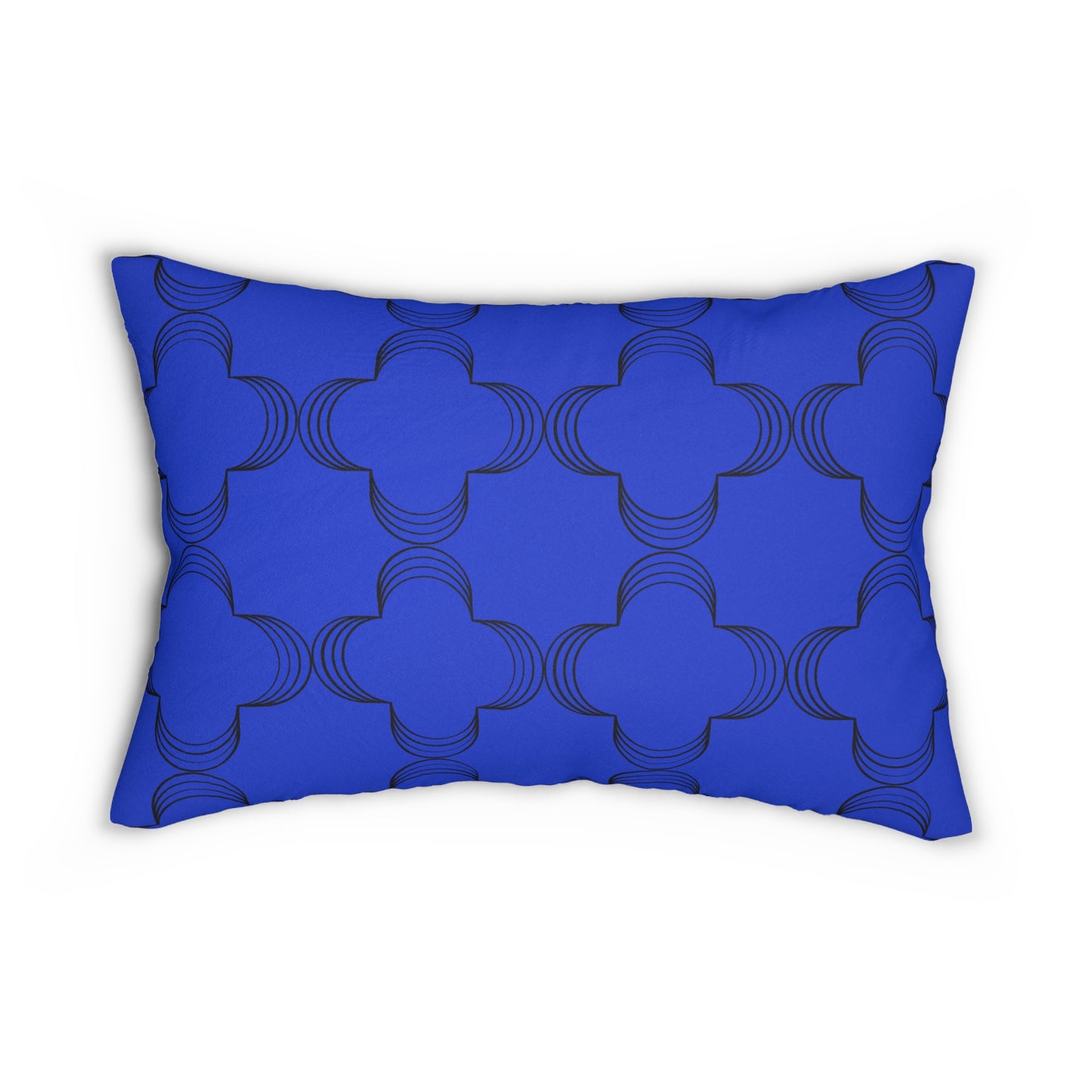 Geometric Colbalt (Matching The Gathering Place) Accent Pillow