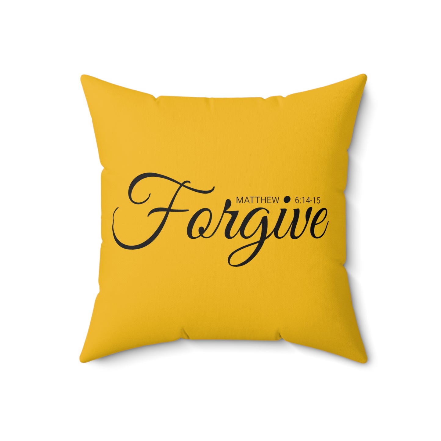 Scripture Forgive Matthew 6:14-15 Bible Verse Pillow