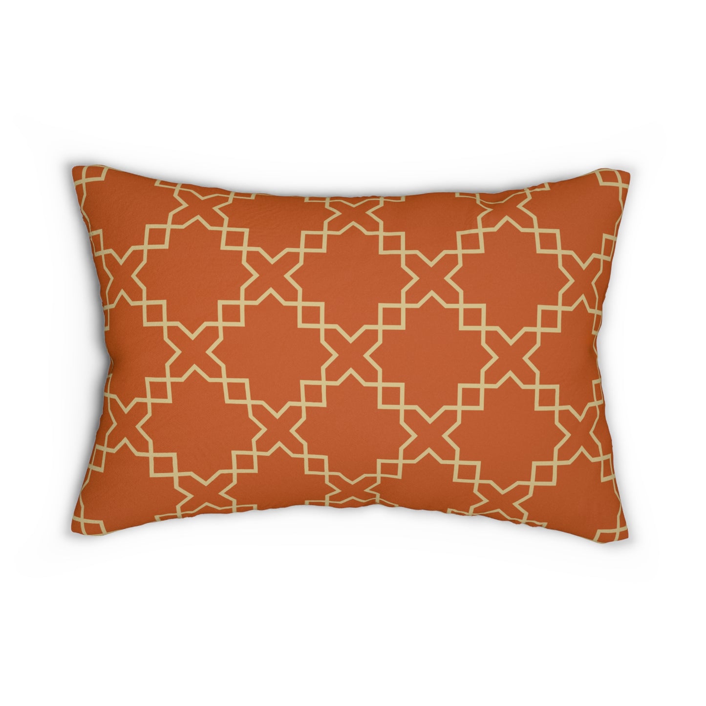 Burnt Orange Accent Pillow