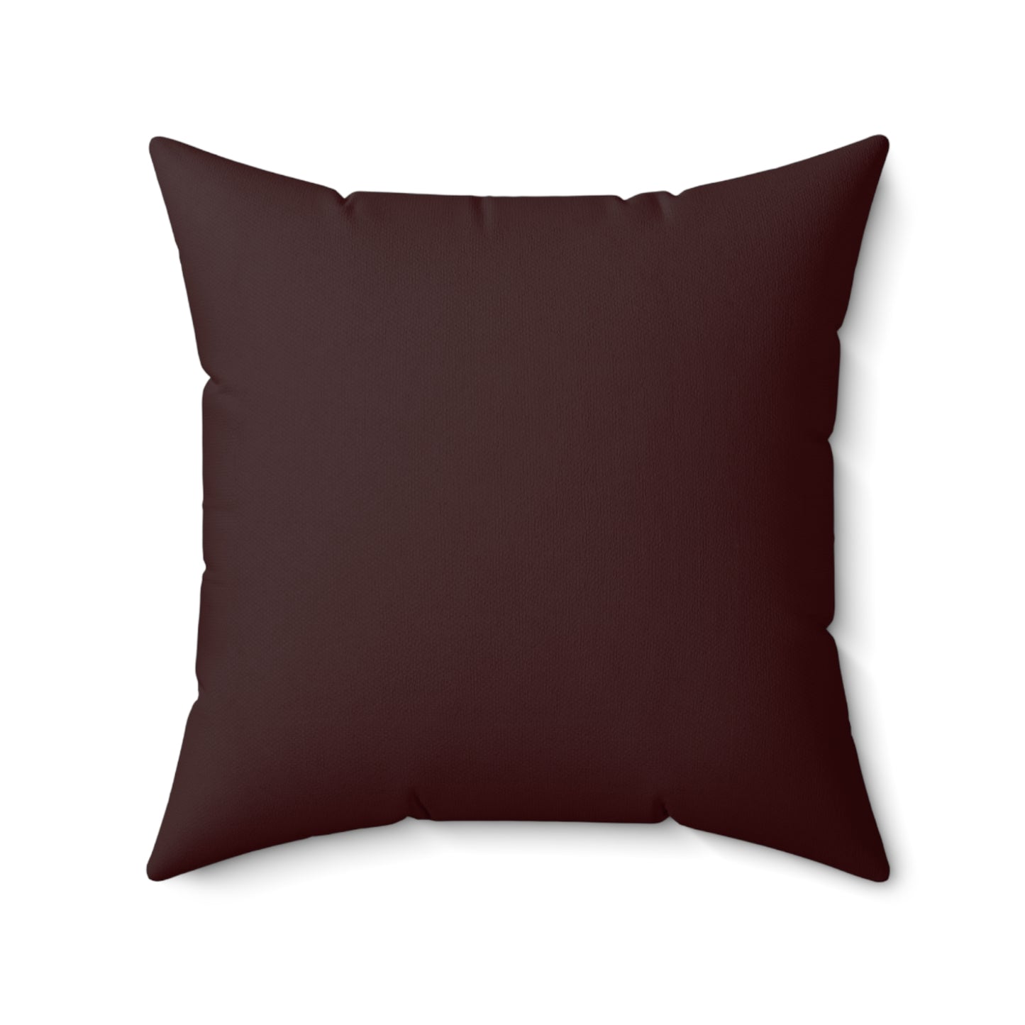 Dark Burgundy Throw Pillow