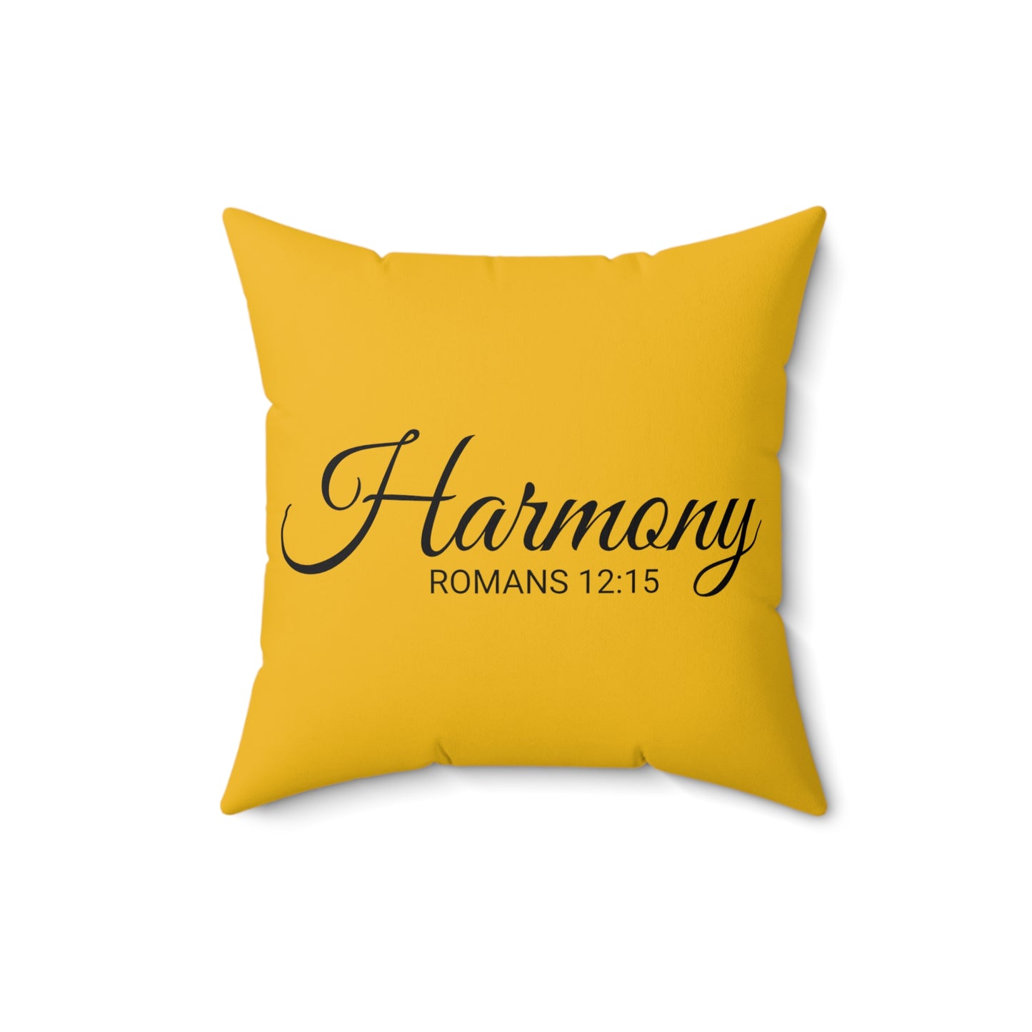 Scripture Harmony Romans 12:15 Bible Verse Pillow