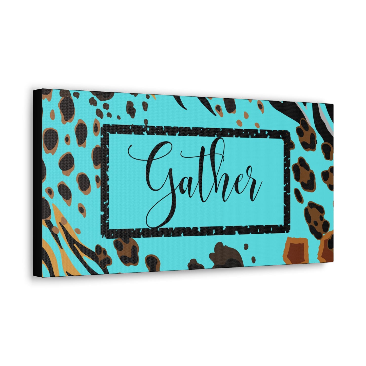 Christian Wall Art: Gather (Wood Frame Ready to Hang)