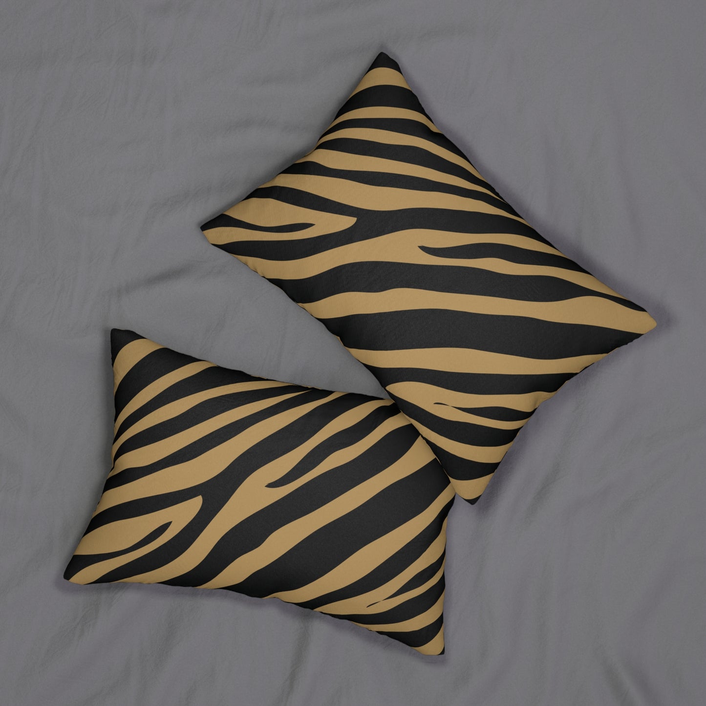 Zebra Print Lt. Brown Accent Pillow