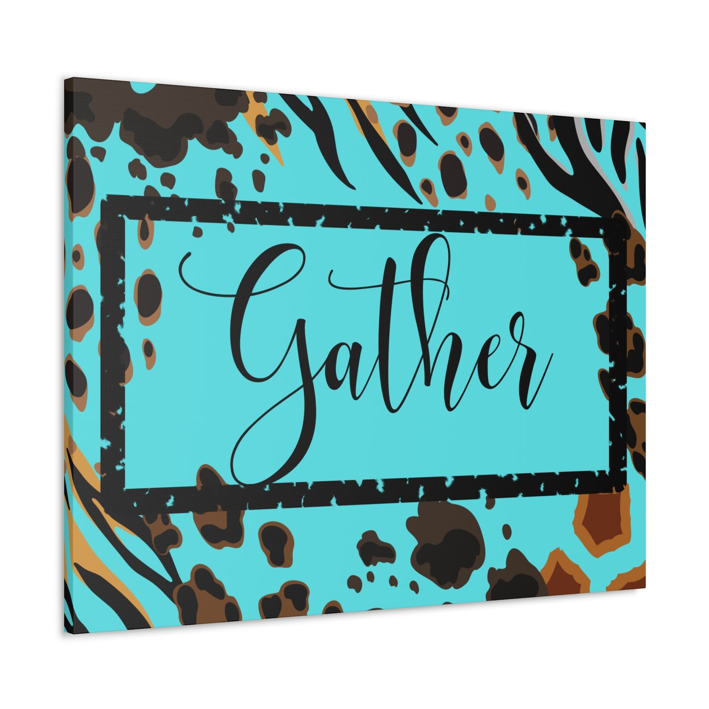 Christian Wall Art: Gather (Wood Frame Ready to Hang)