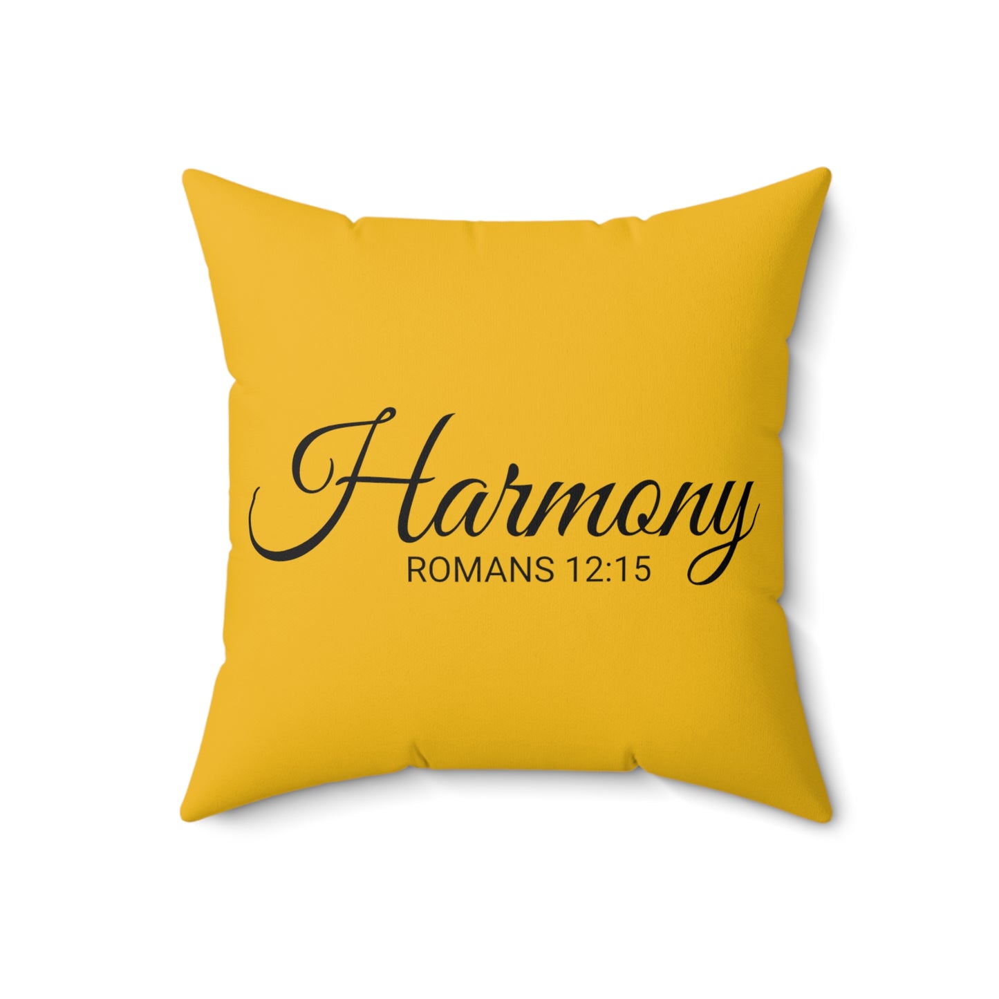 Scripture Harmony Romans 12:15 Bible Verse Pillow