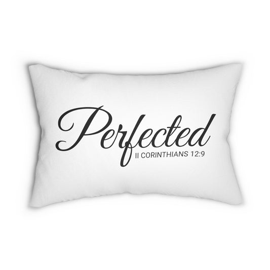 Scripture Perfected 2 Corinthians 12:9 Bible Verse Pillow