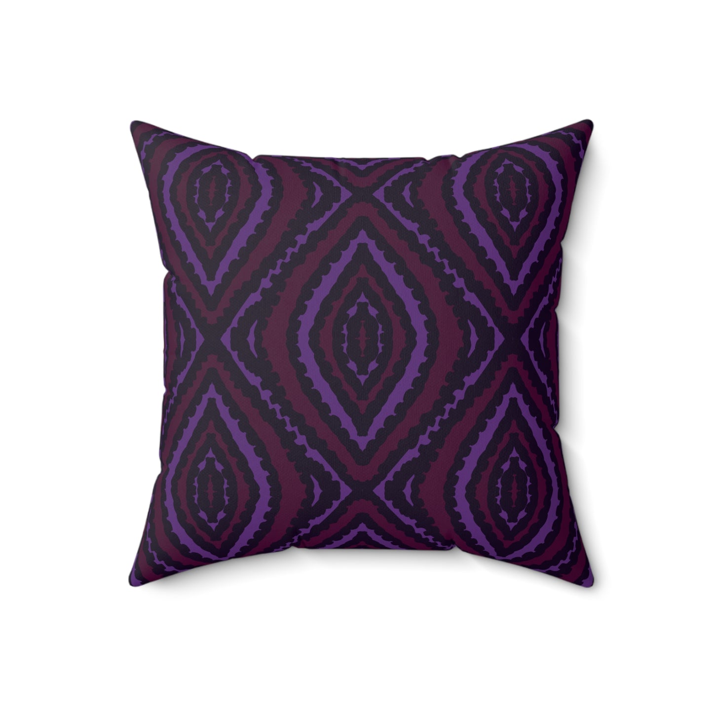 Ikat Style Throw Pillow