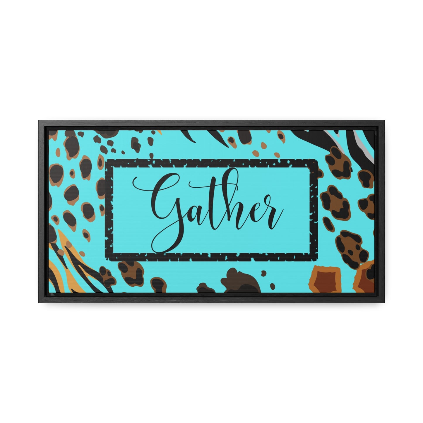 Christian Wall Art: Gather (Floating Frame)