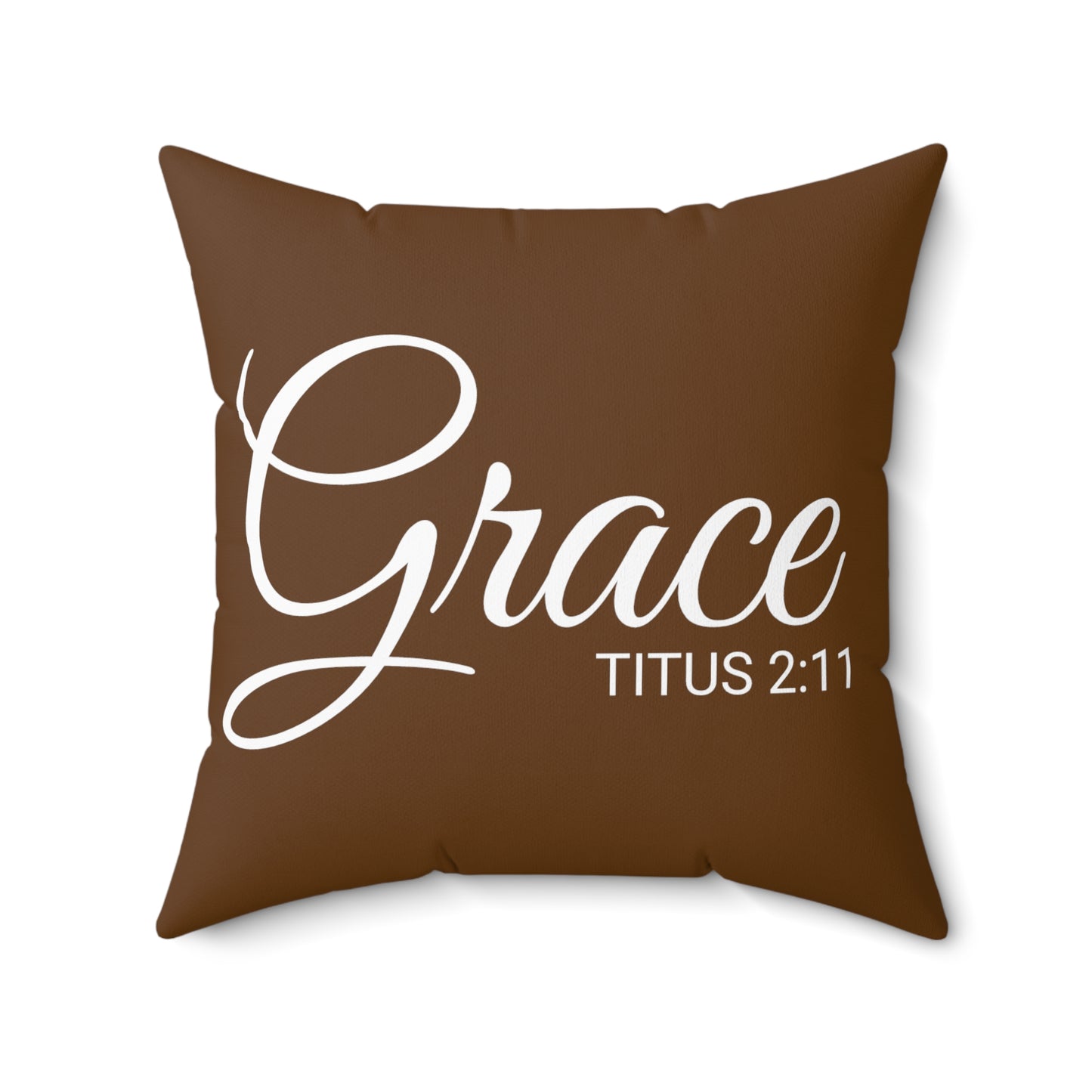 Scripture Grace Titus 2:11 Bible Verse Pillow