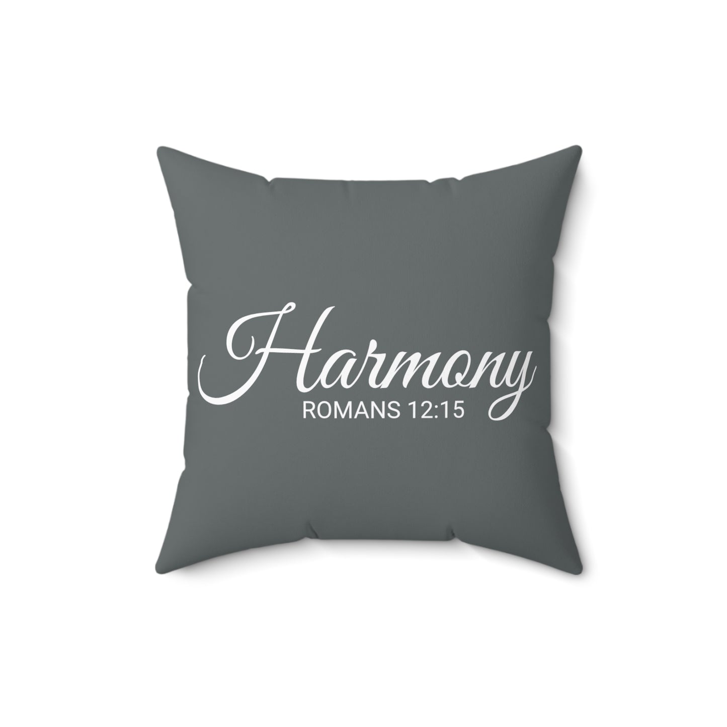 Scripture Harmony Romans 12:15 Bible Verse Pillow