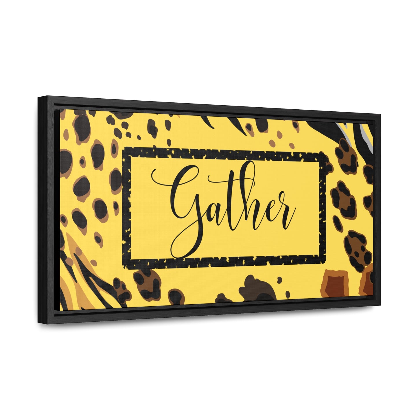 Christian Wall Art: Gather (Floating Frame)