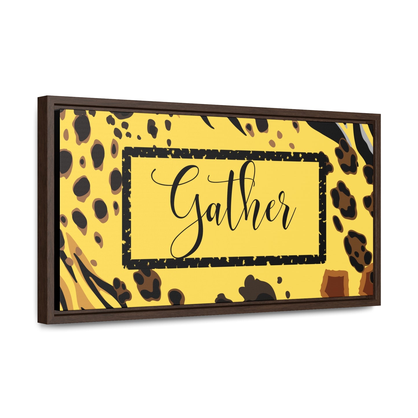 Christian Wall Art: Gather (Floating Frame)