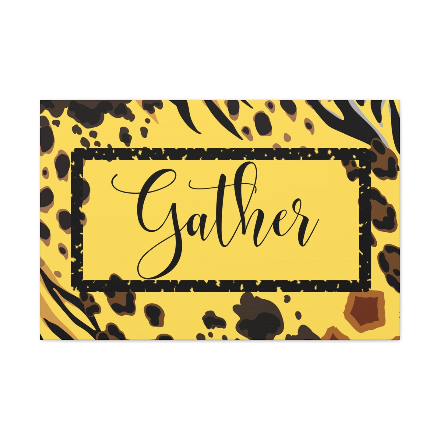 Christian Wall Art: Gather (Wood Frame Ready to Hang)