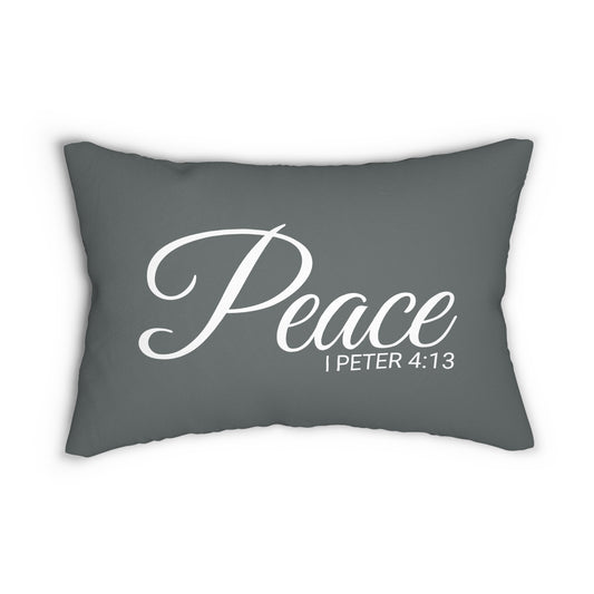 Scripture Walls Peace I Peter 4:13 Bible Verse Pillow