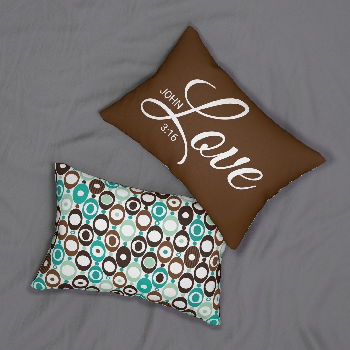 Scripture Love John 3:16 Bible Verse Pillow