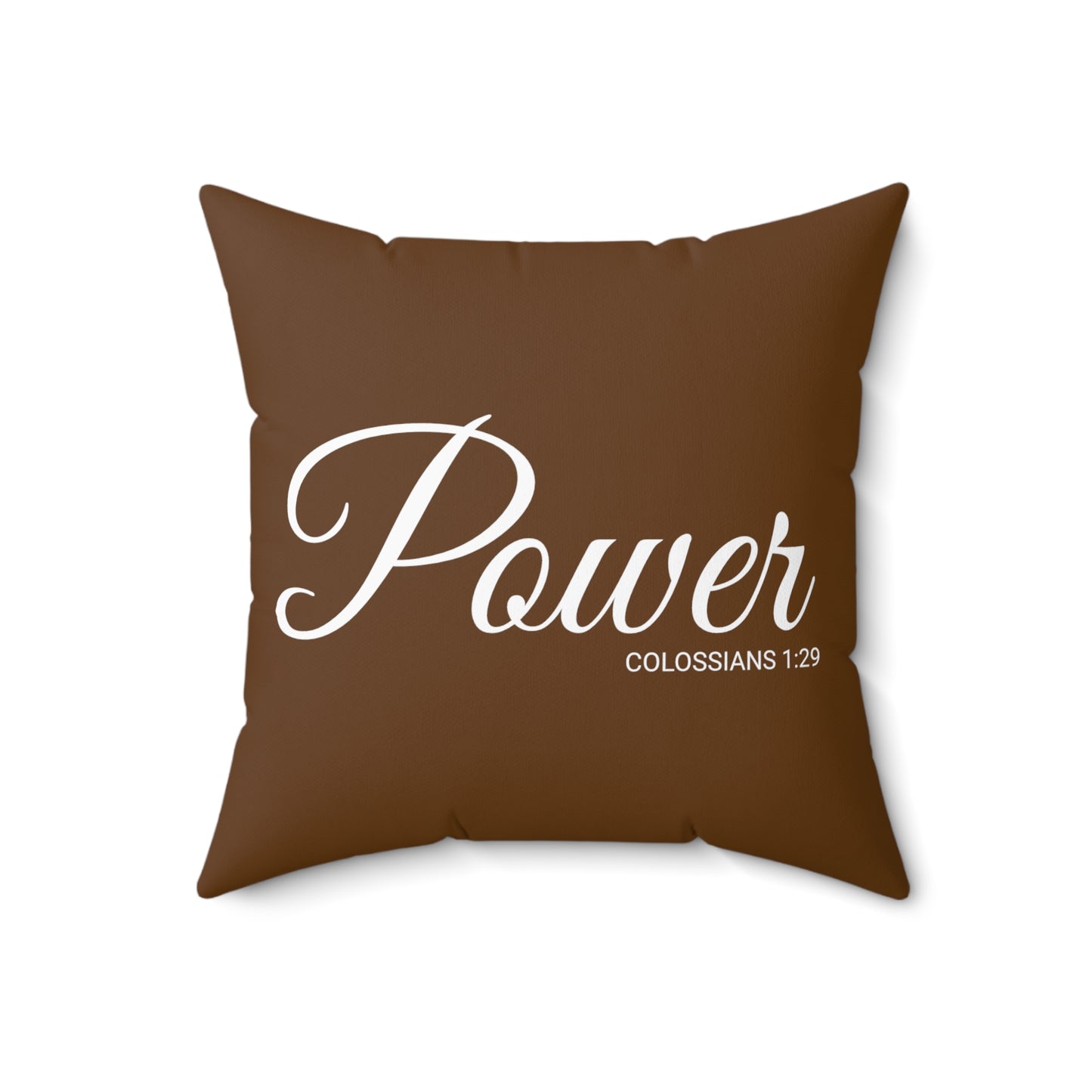 Scripture Power Colossians 1:29 Bible Verse Pillow