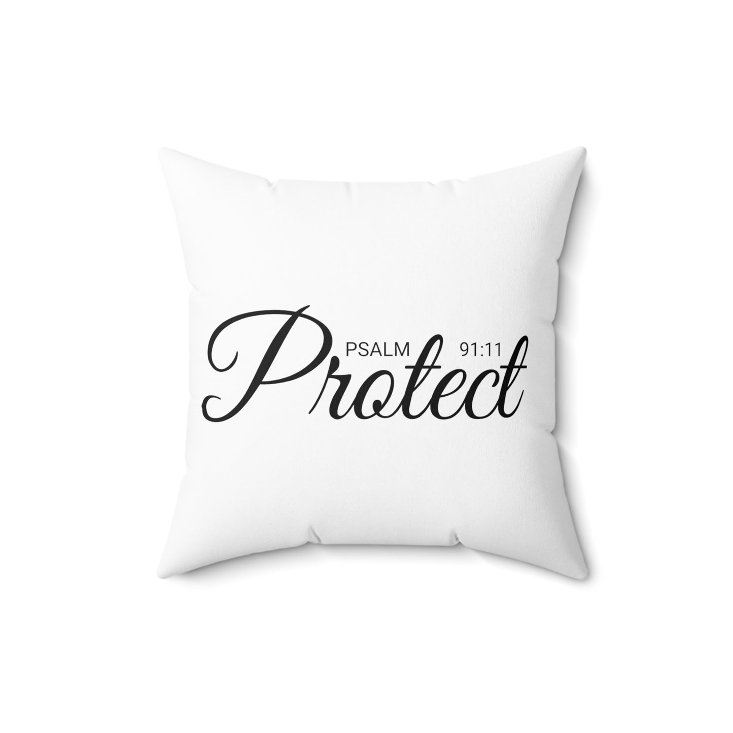 Scripture Protect Psalm 91:11 Bible Verse Pillow