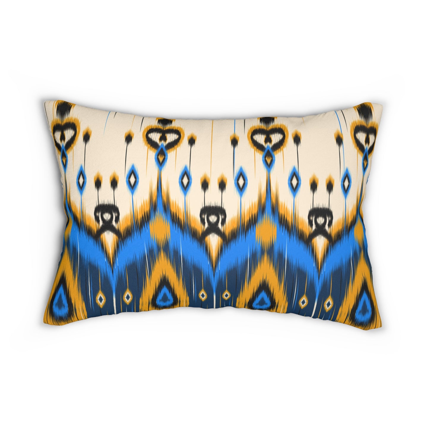 Ikat Style Accent Pillow