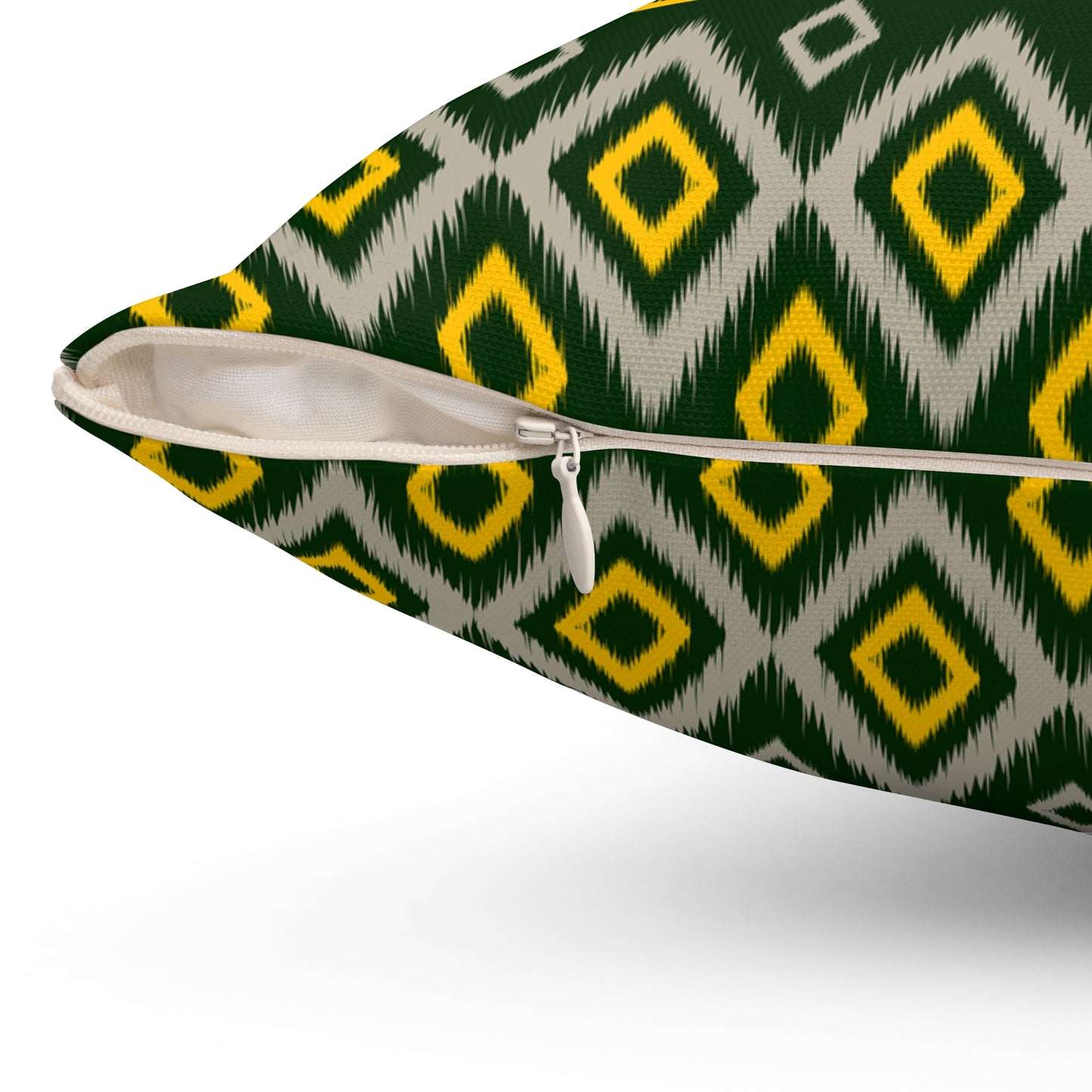 Ikat Style Throw Pillow