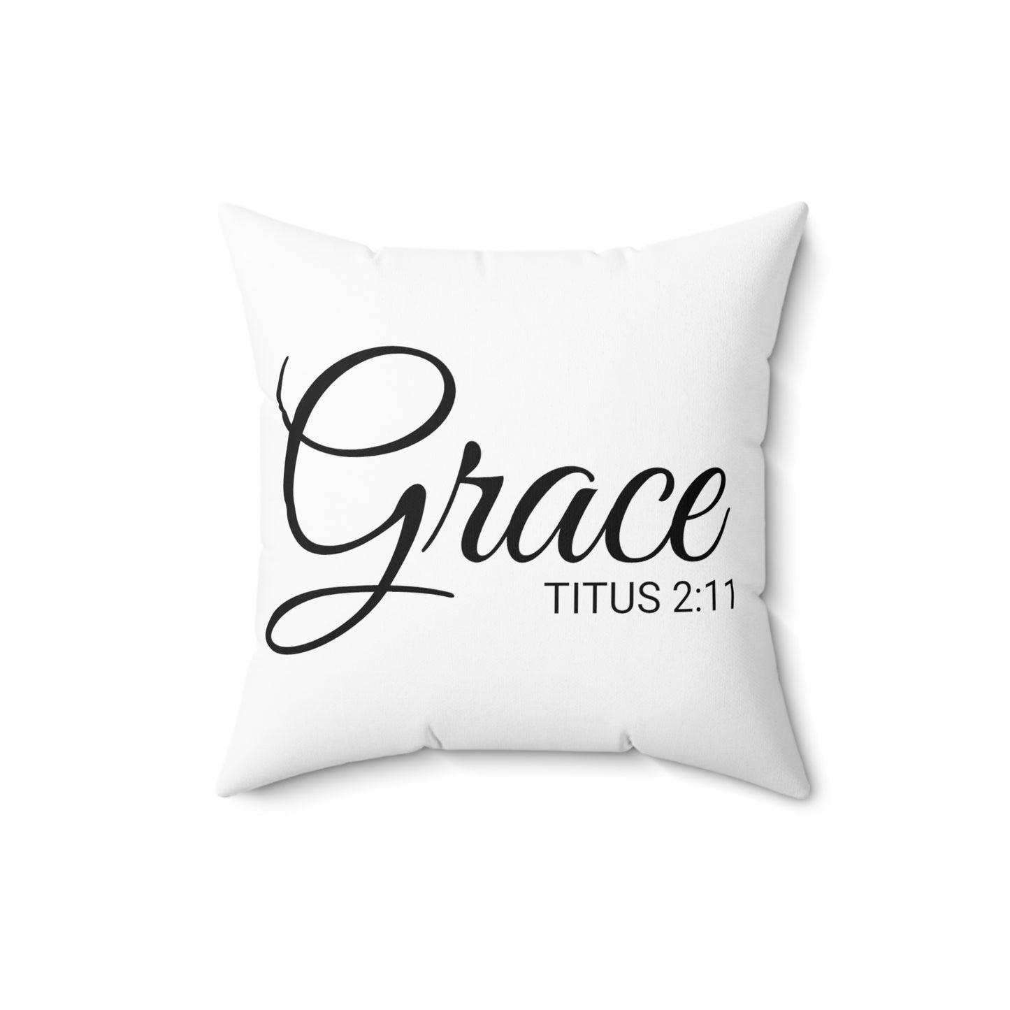 Scripture Grace Titus 2:11 Bible Verse Pillow