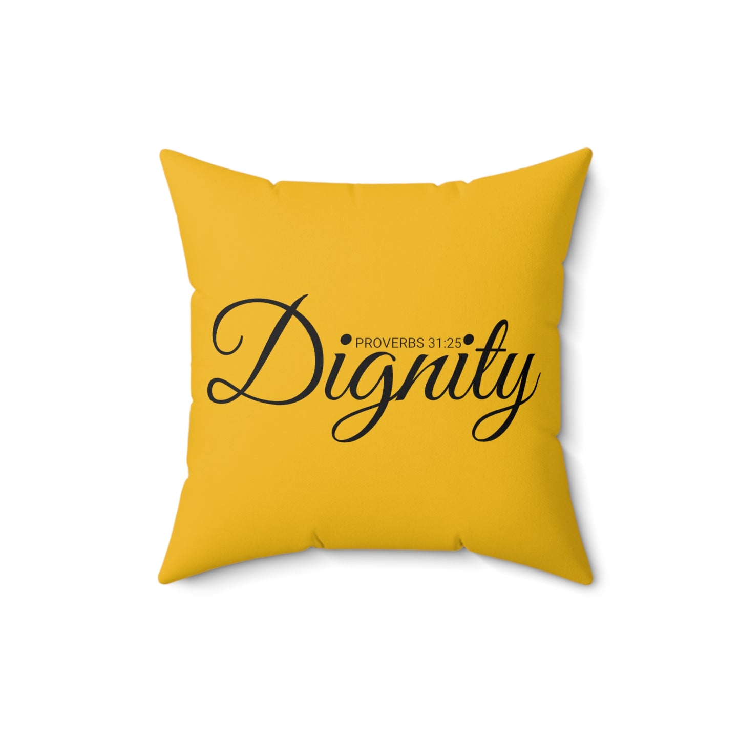 Scripture Dignity Proverbs 31:25  Bible Verse Pillow