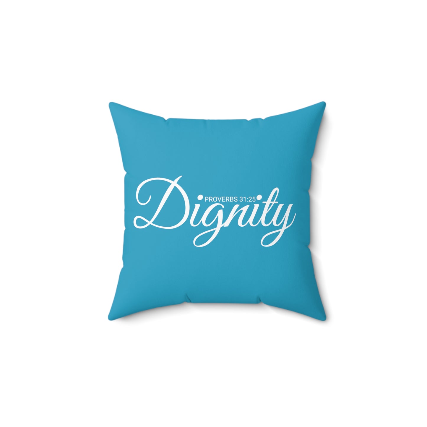 Scripture Dignity Proverbs 31:25  Bible Verse Pillow